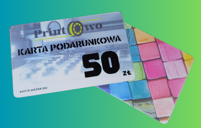 Karta plastikowa NFC z dowolnym nadrukiem